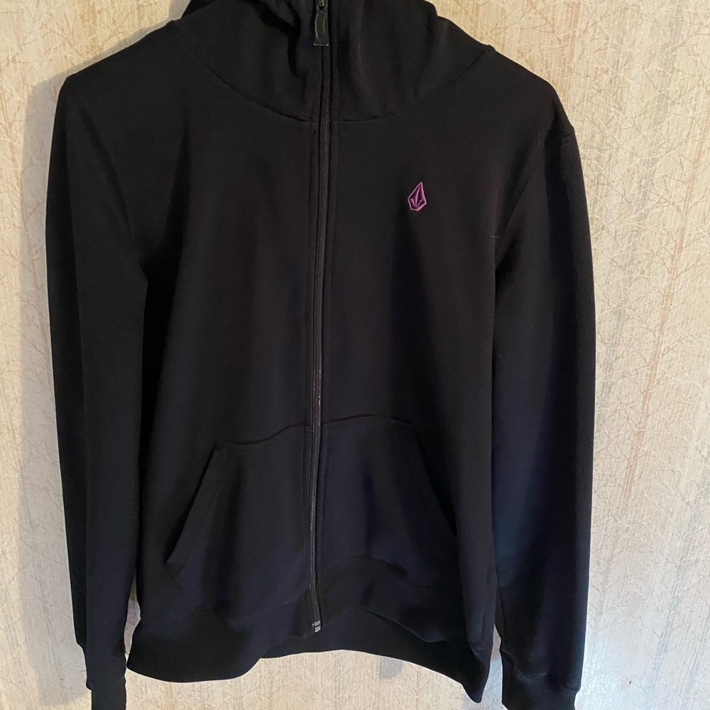Black Zip up hoodie